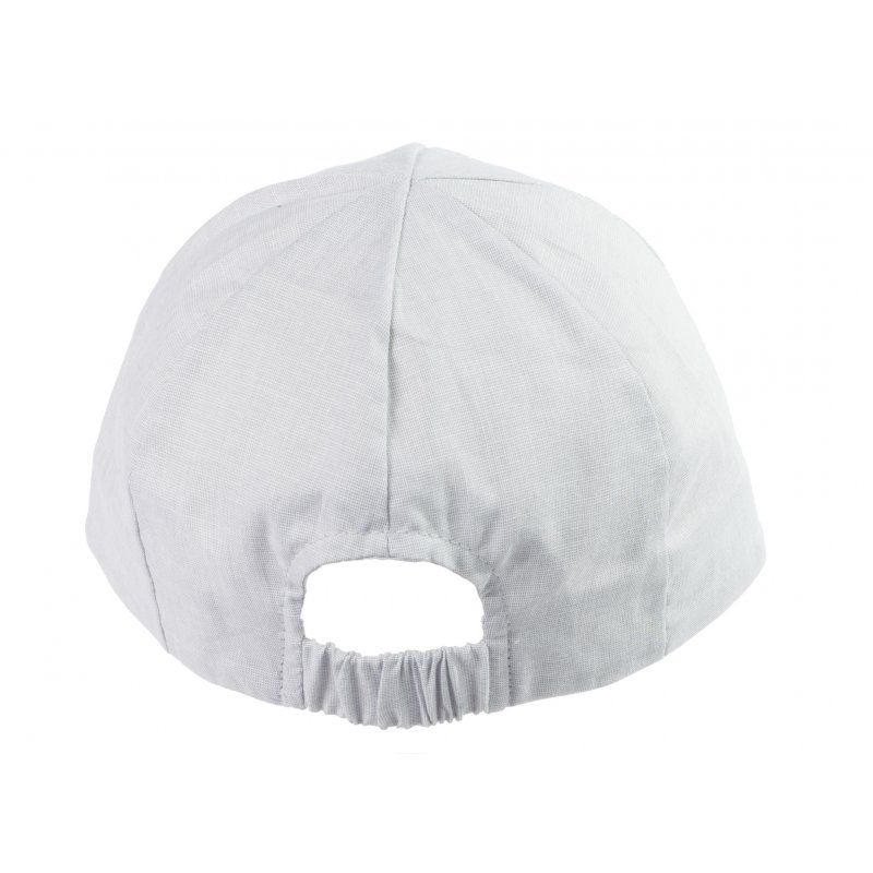 Czapka z daszkiem cienka Jamiks niebieska