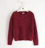 Sweter dla dziewczynki Bordo