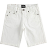 Szorty dla chłopca z tkaniny diagonal kolor Biały iDO