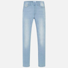Spodnie jegginsy jeans basic kolor jasny Bleached Mayoral dla dziewczynki