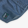 Koszula denim z długim rękawem dla chłopca kolor niebieski Boboli