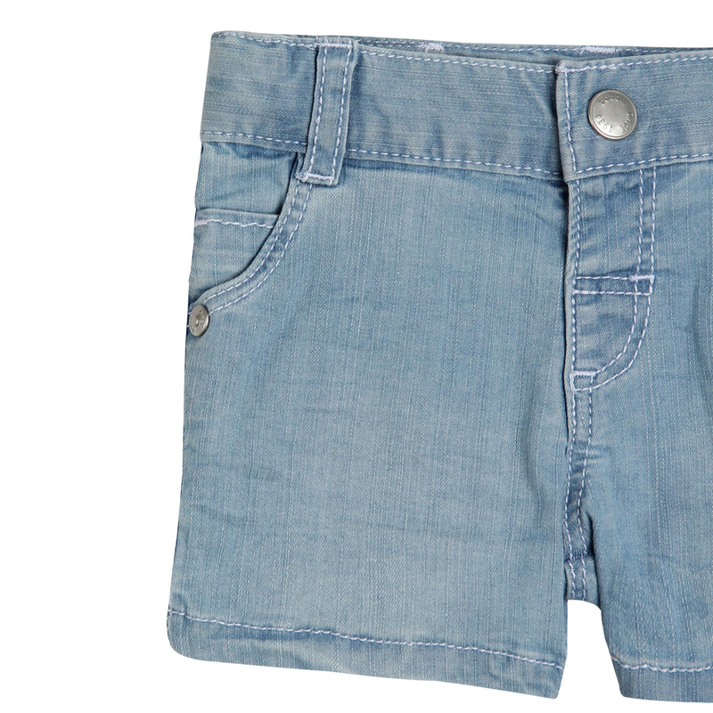Szorty denim dla chłopca niebieskie Boboli