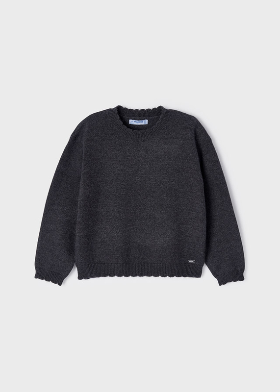 Sweter Ciemny szary dla dziewczynki