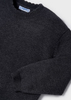 Sweter Ciemny szary dla dziewczynki