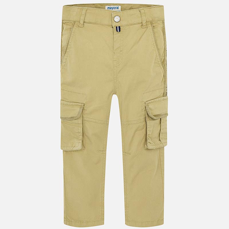 Spodnie cargo dla chłopca Mayoral kolor piaskowy
