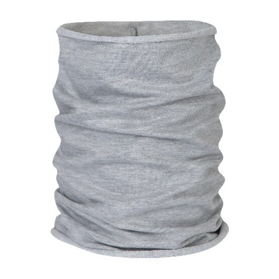 Komin z elastycznej bawełny Broel szary pojedynczy