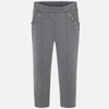 Spodnie dzianinowe eleganckie szare dla dziewczynki Mayoral
