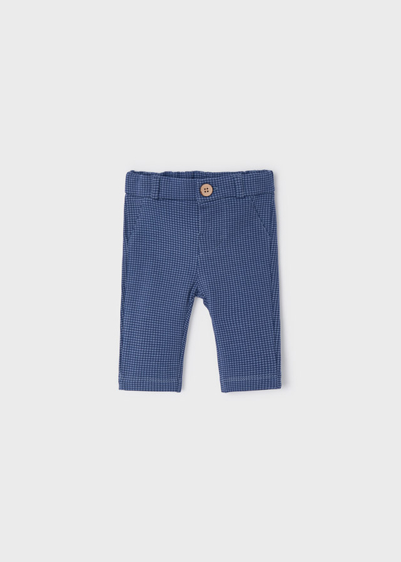 Spodnie dzianina eleganckie Vintage dla chłopca uroczystość, chrzest Mayoral