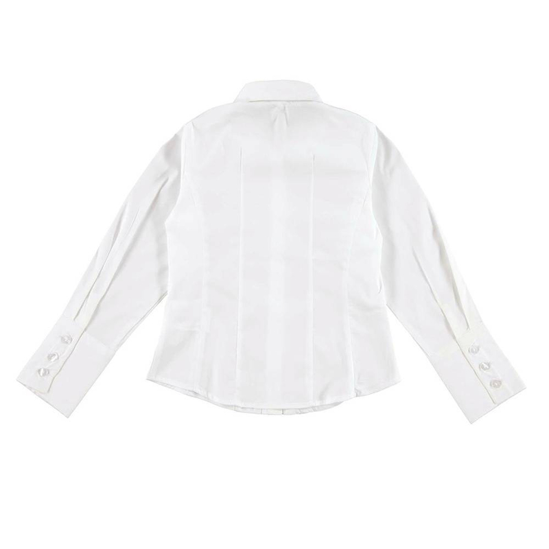 Koszula biała z kołnierzykiem dla dziewczynki iDO