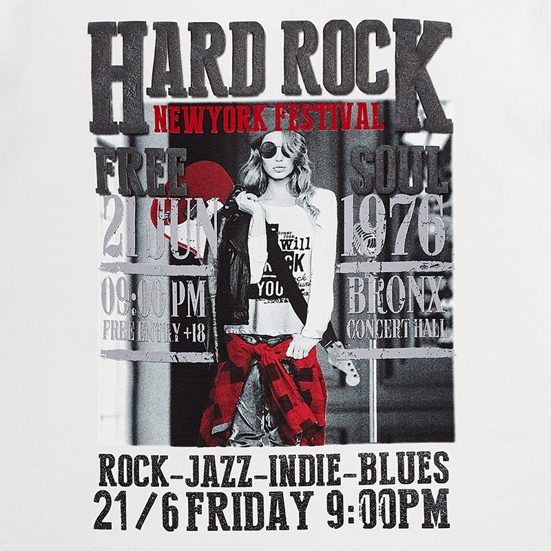 Bluzka z długim rękawem Mayoral dla dziewczynki - Hard Rock