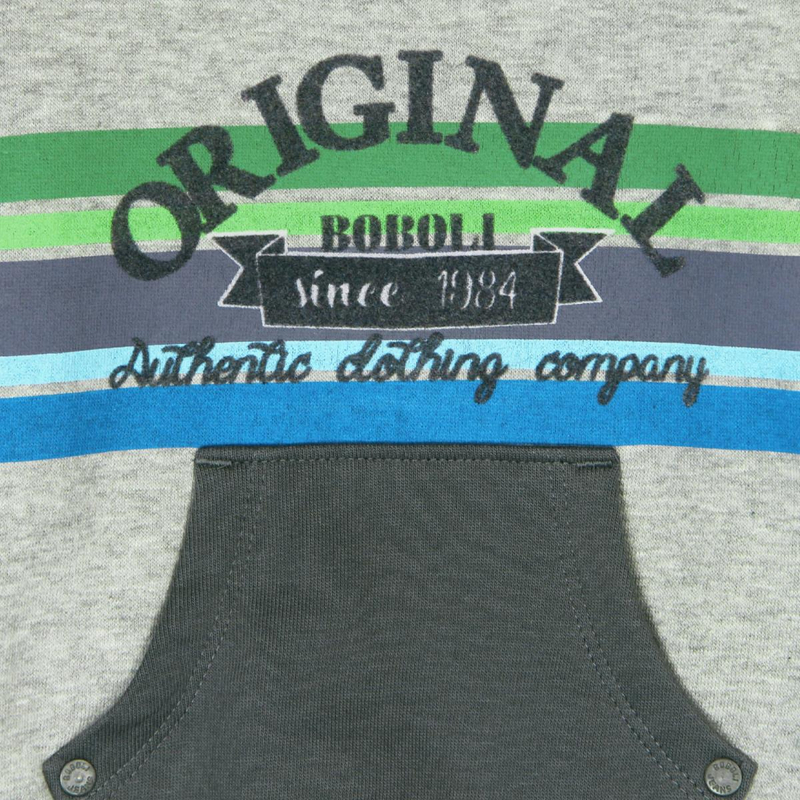 Bluza kolor szary Boboli dla chłopca