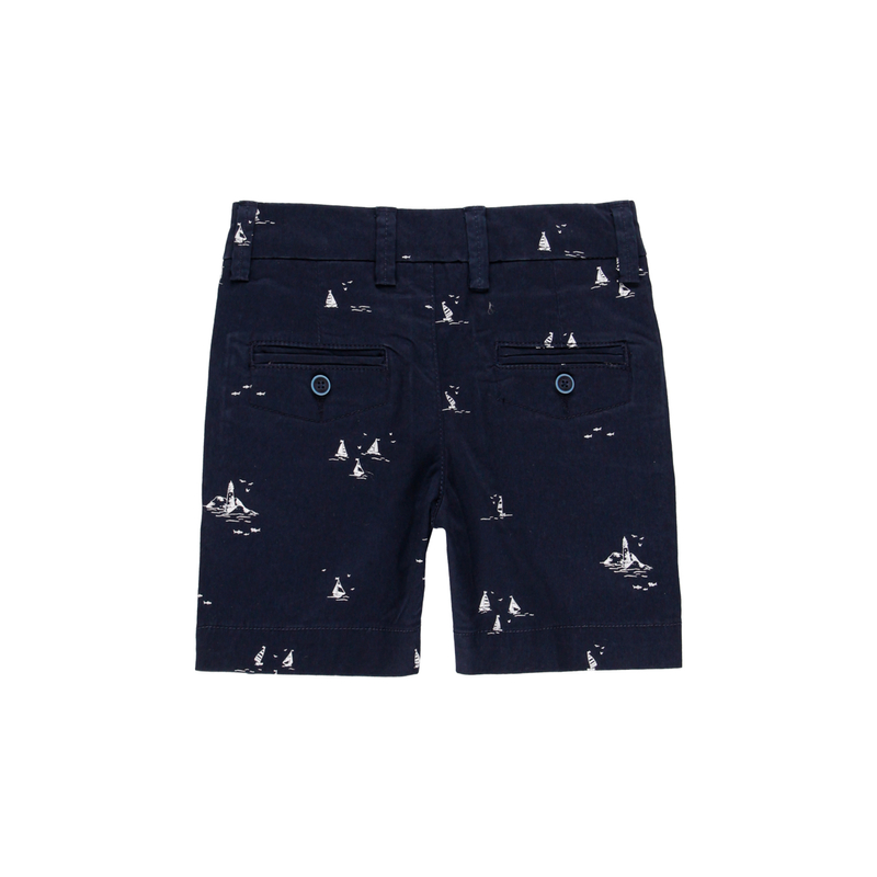 Szorty dla chłopca Boboli żaglówki