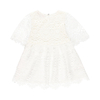 Sukienka z gipiury dla dziewczynki kolor biały Boboli