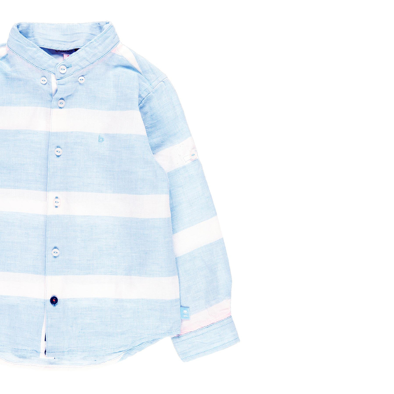 Koszula lniana dla chłopca Boboli