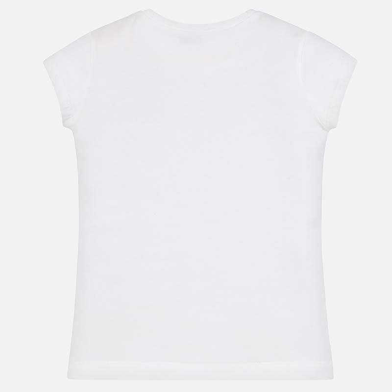 Koszulka z krótkim rękawem New York Kremowy Mayoral