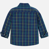 Koszula dla chłopca w kratę kolor granatowy Mayoral