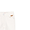 Spodnie ze streczem dla dziewczynki kolor biały Boboli