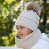 Czapka zimowa Lydia dla dziewczynki Pupill