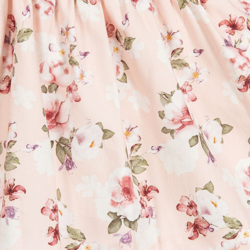 Sukienka z krótkim rękawem na podszewce w kwiaty Mayoral