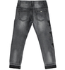 Spodnie jeans dla dziewczynki gwiazda kolor czarny iDO