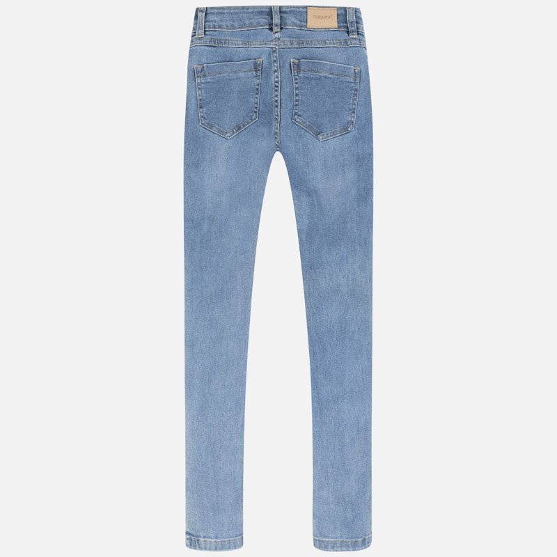 spodnie długie dżinsowe fantazja kolor jeans