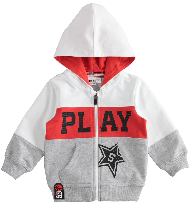Bluza rozpinana z kapturem "Play" iDO dla chłopca