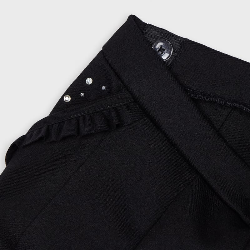 Spodnie eleganckie czarne Mayoral