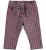 Spodnie z dzianiny w kratkę dla chłopca iDO