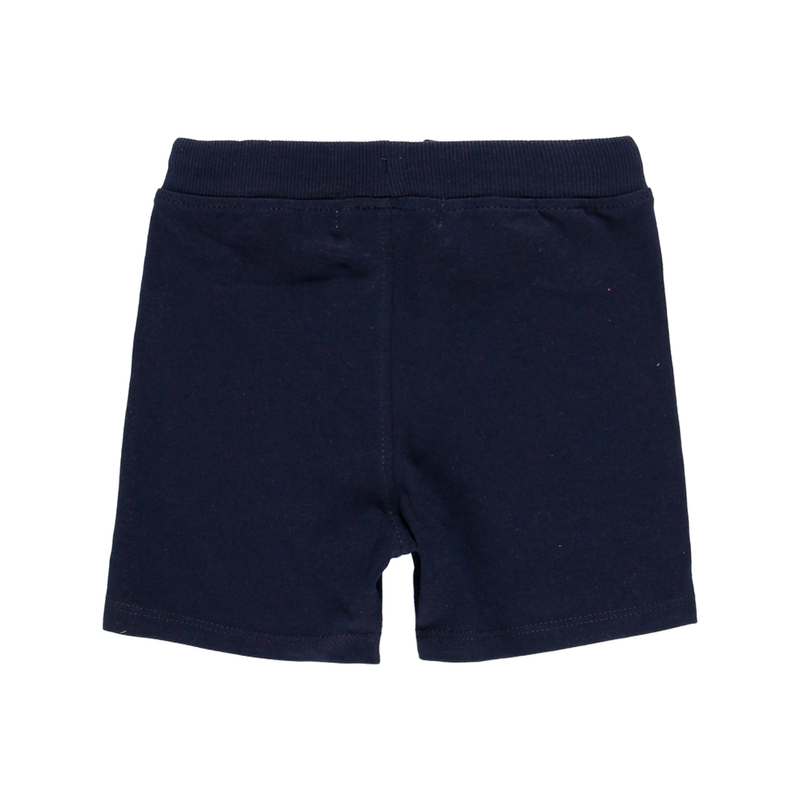 Szorty bawełniane z kieszeniami kolor granatowy Boboli dla chłopca