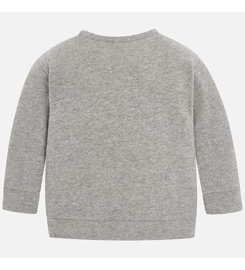 Bluza dla dziewczynki z naszywkami Mayoral