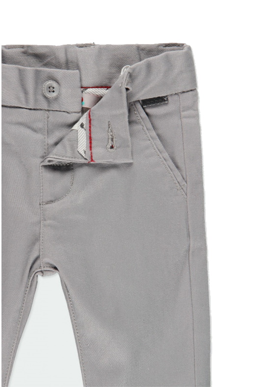 Spodnie eleganckie Boboli dla chłopca kolor szary