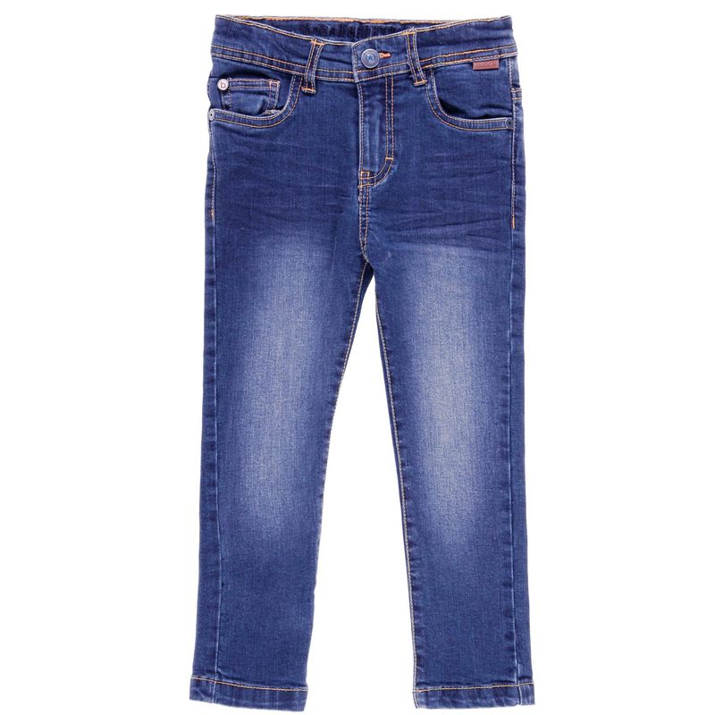 Spodnie dżinsowe dla chłopca kolor niebieski Boboli