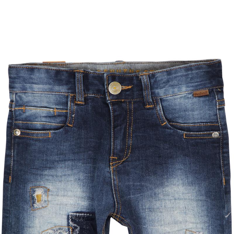 Spodnie jeans dla chłopca Boboli slim fit
