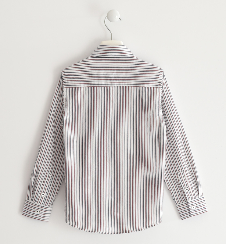 Koszula z długim rękawem w paski dla chłopca iDO