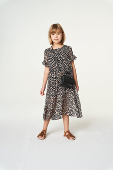 Sukienka długa z krótkim rękawem dla dziewczynki iDO