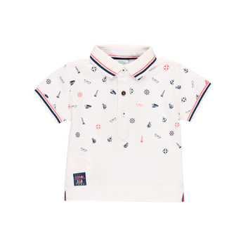 Bluzka 0olo z krótkim rękawem dla chłopca Boboli