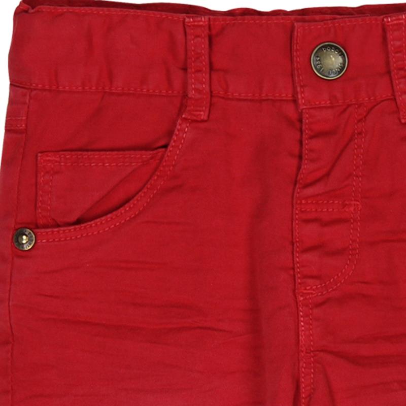 Spodnie z podszewką Boboli dla chłopca kolor czerwony