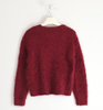 Sweter dla dziewczynki Bordo