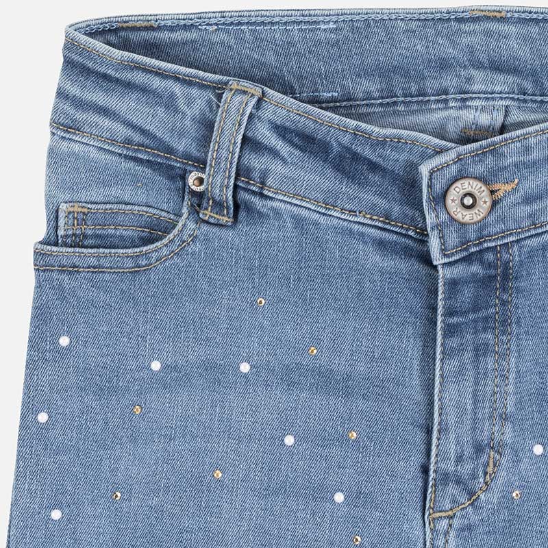 spodnie długie dżinsowe fantazja kolor jeans