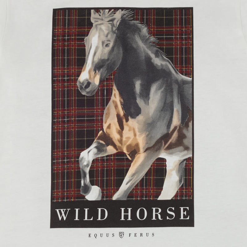 Bluzka z długim rękawem dla chłopca kolor kremowy wild horse Mayoral