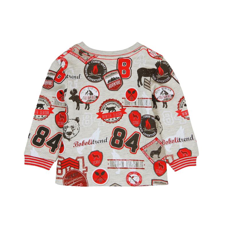 Bluza kolor beżowy Boboli dla chłopca