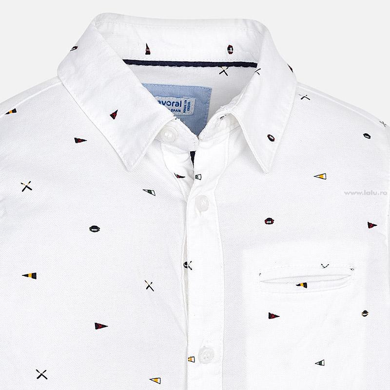 Koszula biała Mayoral dla chłopca