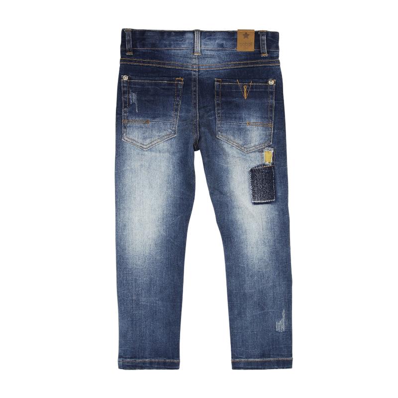 Spodnie jeans dla chłopca Boboli slim fit