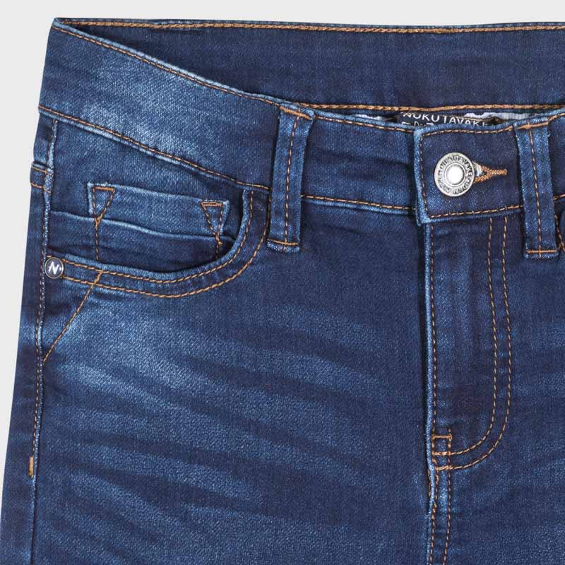 Długie spodnie dżinsowe dla chłopca kolor granatowy Mayoral