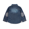 Koszula denim z długim rękawem dla chłopca Boboli