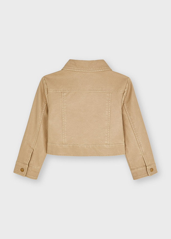 Kurtka ekoskóra dla dziewczynki Mayoral