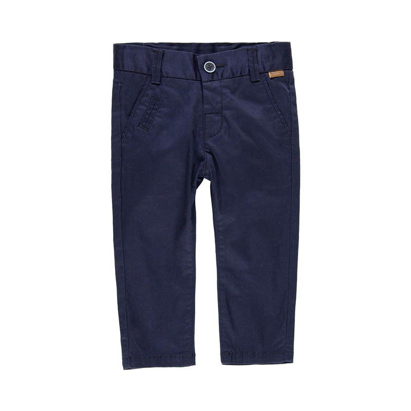 Eleganckie spodnie Boboli dla chłopca kolor granatowy