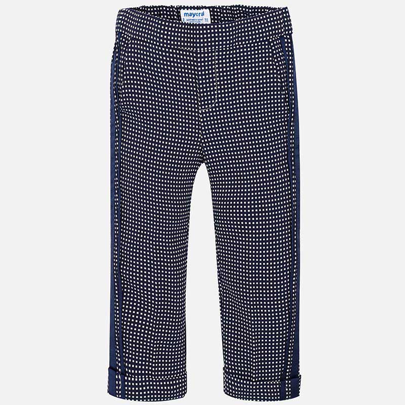 Spodnie eleganckie w kratkę Mayoral