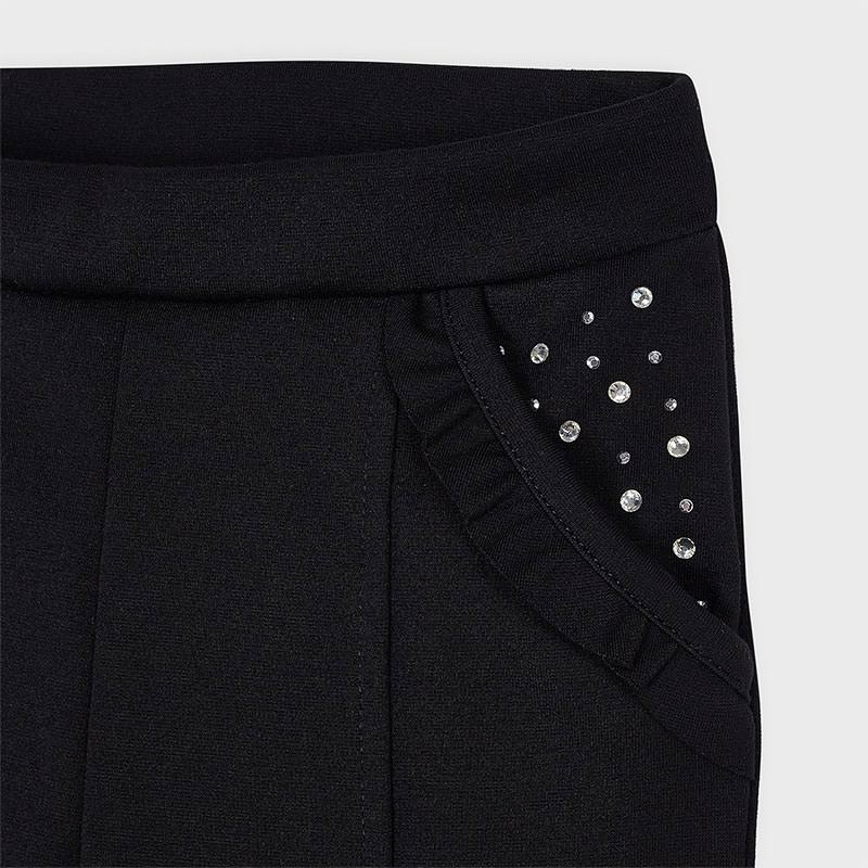 Spodnie eleganckie czarne Mayoral