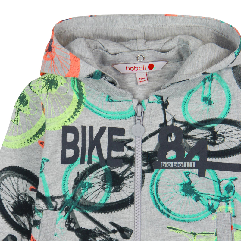 Bluza z odpinanym kapturem Boboli rowery